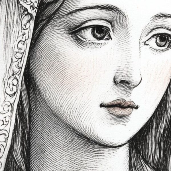 Cuadro decorativo Virgen María - Imagen 2