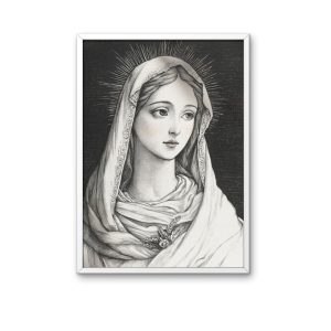 Cuadro decorativo Virgen María